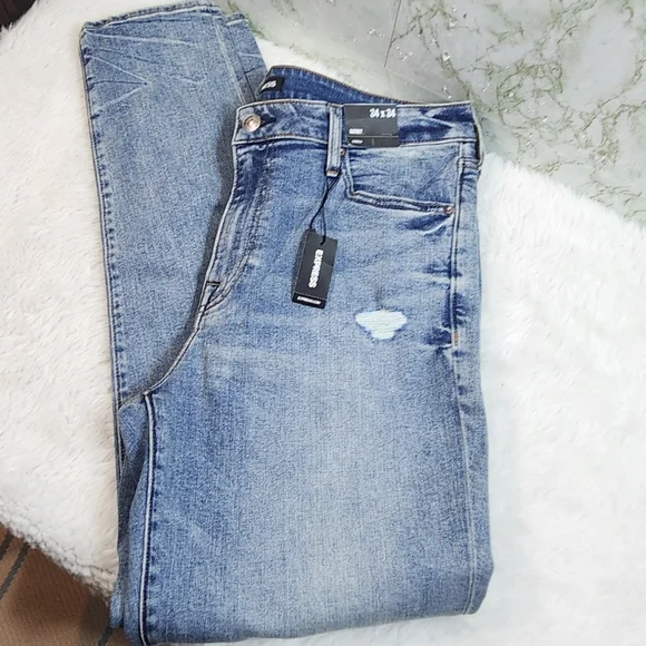 EXPRESS Athletic Skinny Jeans - Picture 1 of 16